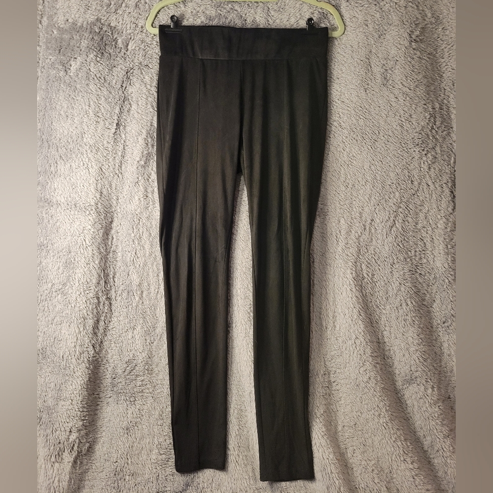 Seven7 Velvet Leggings, Black, M